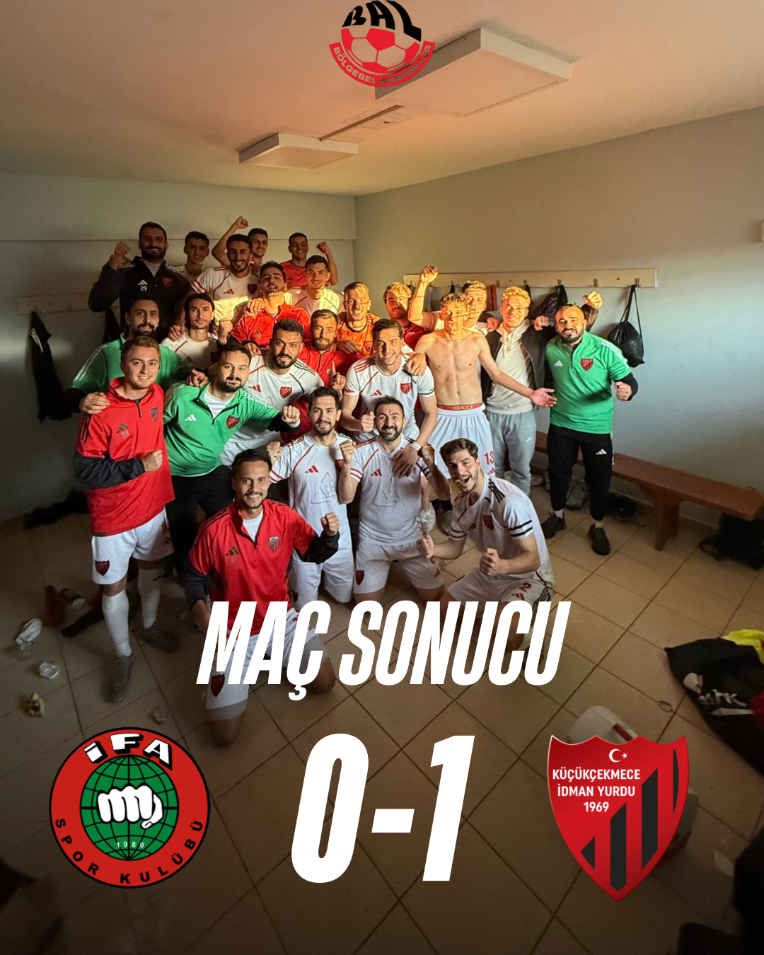 Takımımız, İfa spor deplasmanından 1-0’lık galibiyetle döndü!